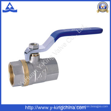 1 / 2-4 Никелированный латунный шаровой регулирующий клапан для клапана (YD-1023)